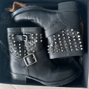 Valentino stud boots